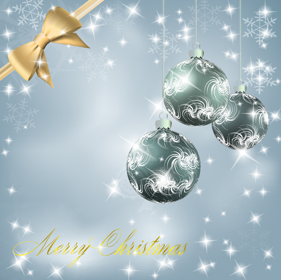 お洒落なクリスマス ボールの背景 Christmas Ball Background Vector イラスト素材 Illustpost